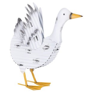 Garden Duck Ornament Wayfair Co Uk Tannis Garden Duck Landing