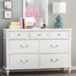 French Provincial Dresser Wayfair Brooklyn 7 Drawer Double Dresser
