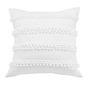 Navy Pom Pillow Wayfair Pom Throw Pillow