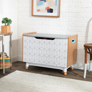 Toy Storage For Living Room Wayfair Mid Century Kid Toy Storage Bench
