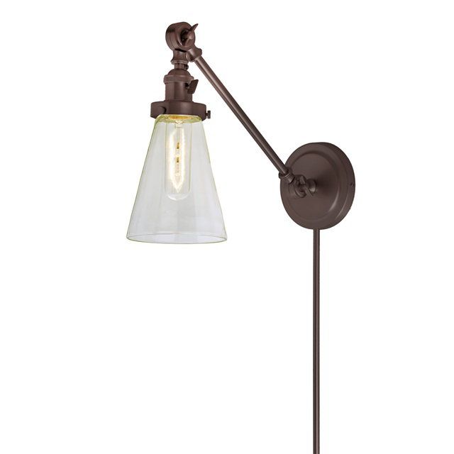Gracie Oaks Martucci Double Swivel 1 Light Swing Arm Lamp Reviews Martucci Double Swivel 1 Light Swing Arm Lamp