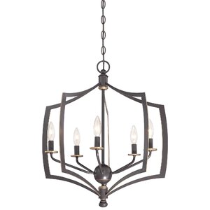 Stotts 5-Light Foyer Pendant