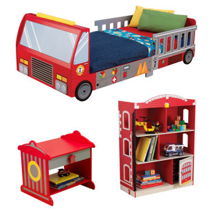 Toddler Boy Bedroom Set Wayfair Firefighter Toddler Car Configurable Bedroom Set