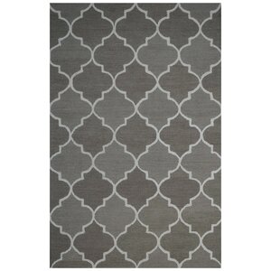 Wool Hand-Tufted Gray/Ivory Area Rug