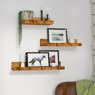floating shelves hanging shelves
