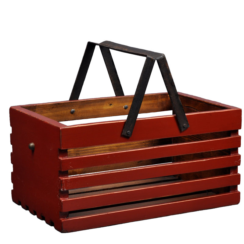 Antique Revival Vintage French Fruit Basket with Handle & Reviews Wayfair