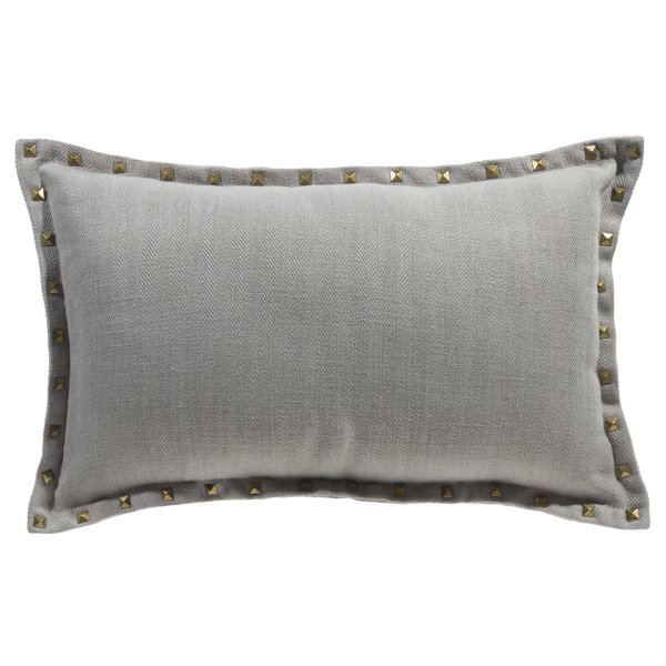 14 Karat Home Inc. Herringbone Lumbar Pillow & Reviews Wayfair