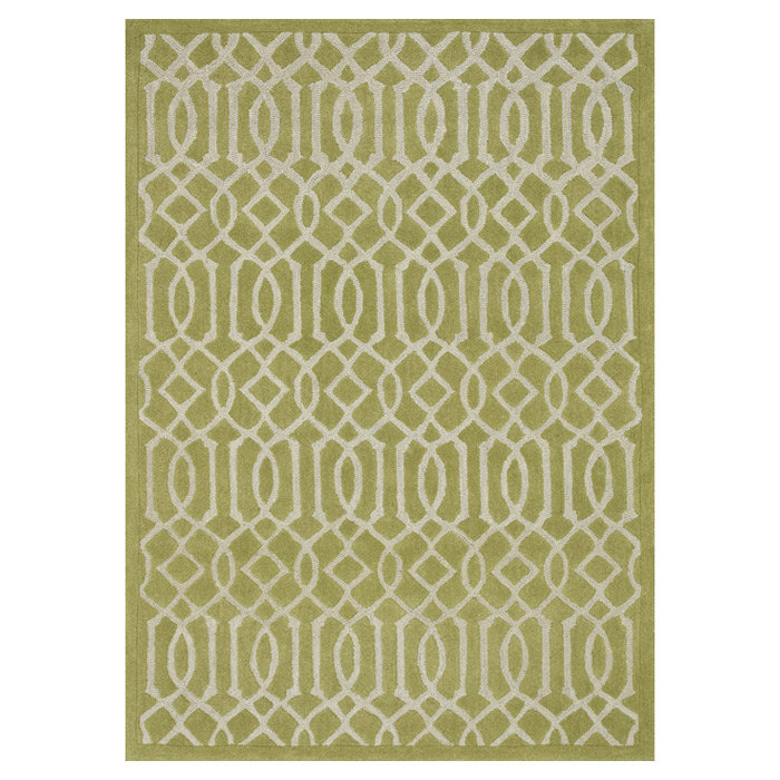 Loloi Rugs Brighton HandTufted Apple Green Area Rug & Reviews Wayfair