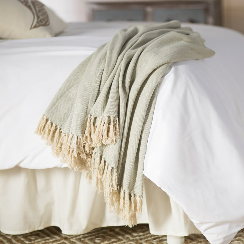 Beachcrest Home Panama City Beaches Cotton Throw Blanket & Reviews