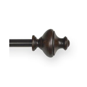 Logan Single Curtain Rod and Hardware Set