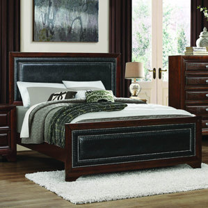 Beausejour Upholstered Platform Bed by World Menagerie