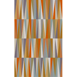 Vaughan Orange Area Rug