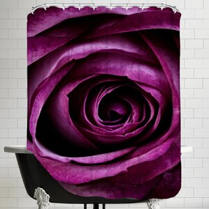Rose of Love Valentine Shower Curtain