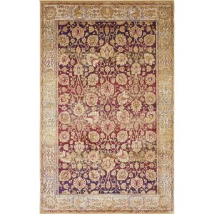 Rennick Red/Beige Area Rug