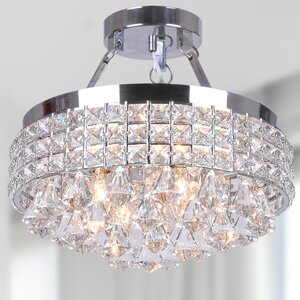 Antonia 4-Light Semi Flush Mount