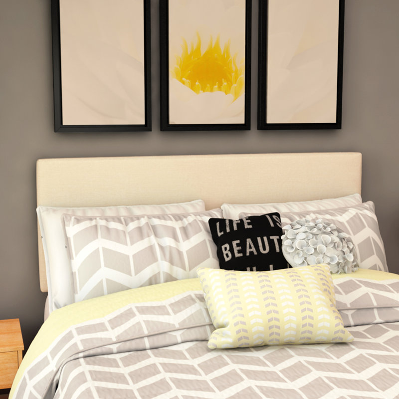 Zipcode Design Ragnar Upholstered Panel Headboard Reviews Wayfair Ragnar Upholstered Panel Headboard