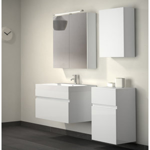bad11® 70 cm Wandmontierter Waschtisch Pelagia ..