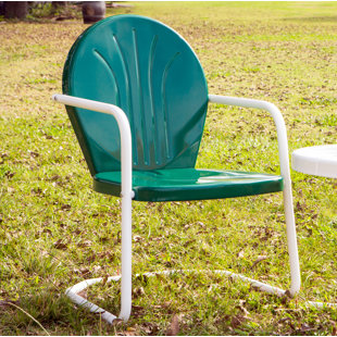 Retro Outdoor Chairs Wayfair Chenoweth Retro Patio Chair