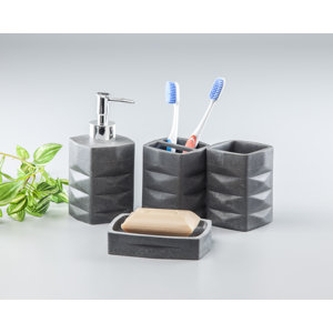 4-Piece Bathroom Accessory Set