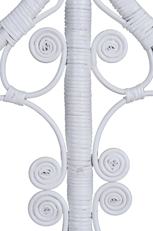 Jeffan Peacock Rattan Twin Headboard & Reviews Wayfair