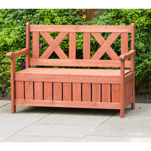 Cedar Outdoor Benches You Ll Love Wayfair Solid Wood Storage Bench