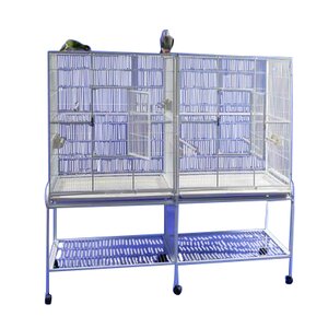 Double Flight Bird Cage with Divider