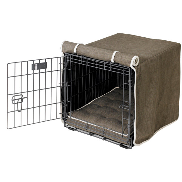 Bowsers Luxury Dog Crate Cover Reviews Wayfair