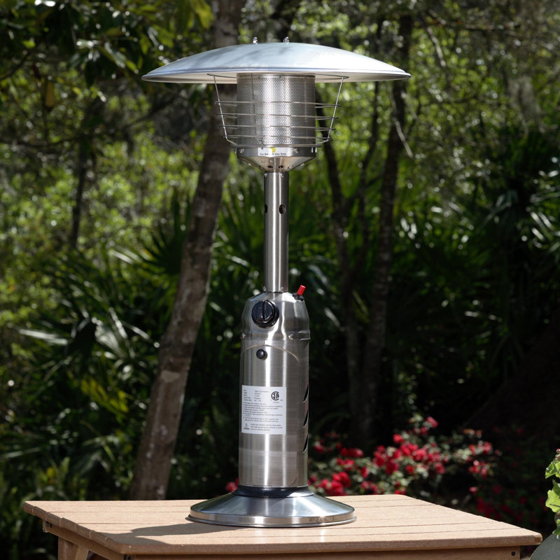 Fire Sense 10 000 Btu Propane Tabletop Patio Heater Reviews 10 000 Btu Propane Tabletop Patio Heater