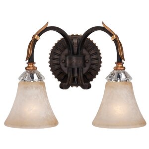 Bella Cristallo 2-Light Vanity Light