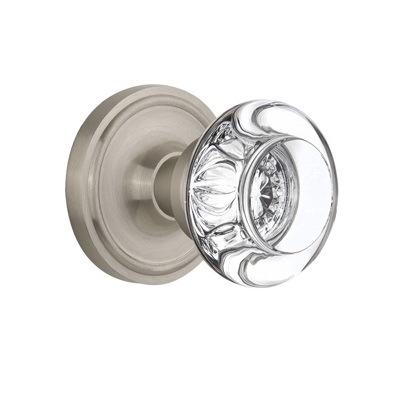 Glass Interior Door Knobs Passageway