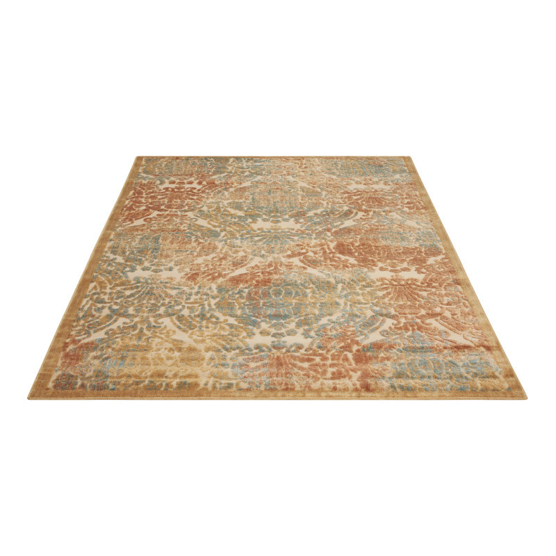 Nourison Illusions Light Gold Area Rug & Reviews Wayfair