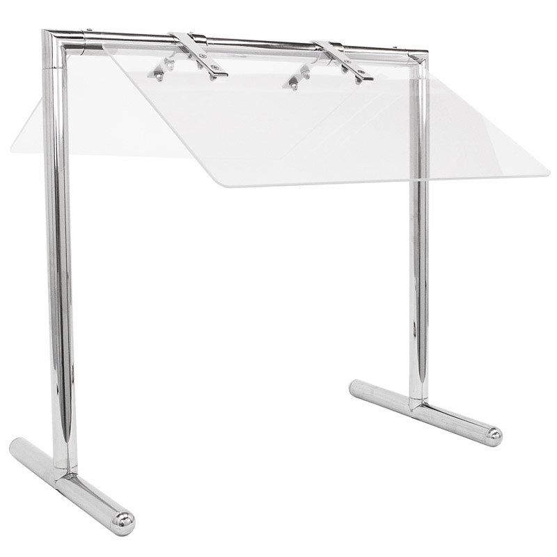 Buffet Enhancements 25" Stainless Steel Portable Folding Sneeze Guard Wayfair