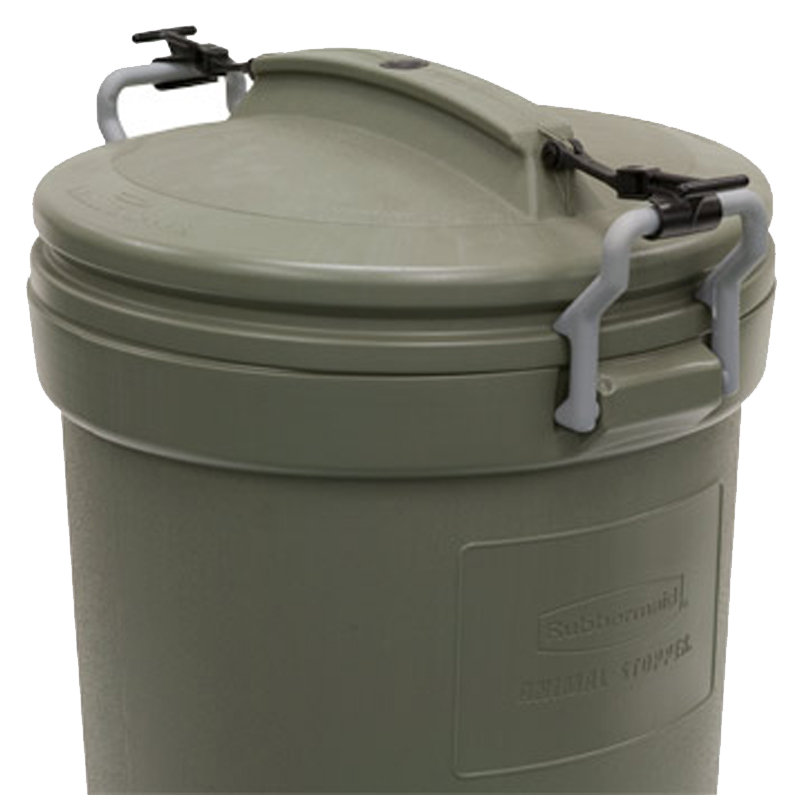 Rubbermaid Rubbermaid Animal Stopper 32 Gallon Trash Can & Reviews