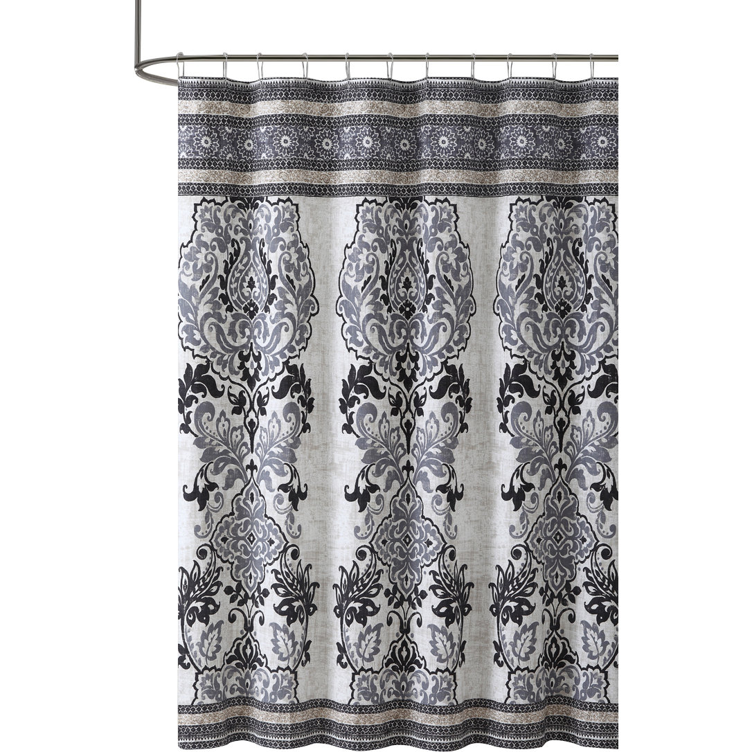 VCNY Mariah Cotton Shower Curtain & Reviews Wayfair