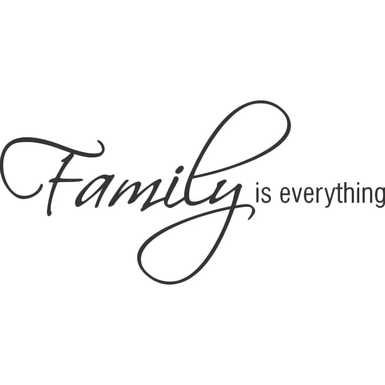 Belvedere Designs LLC Family is Everything Wall Decal & Reviews | Wayfair