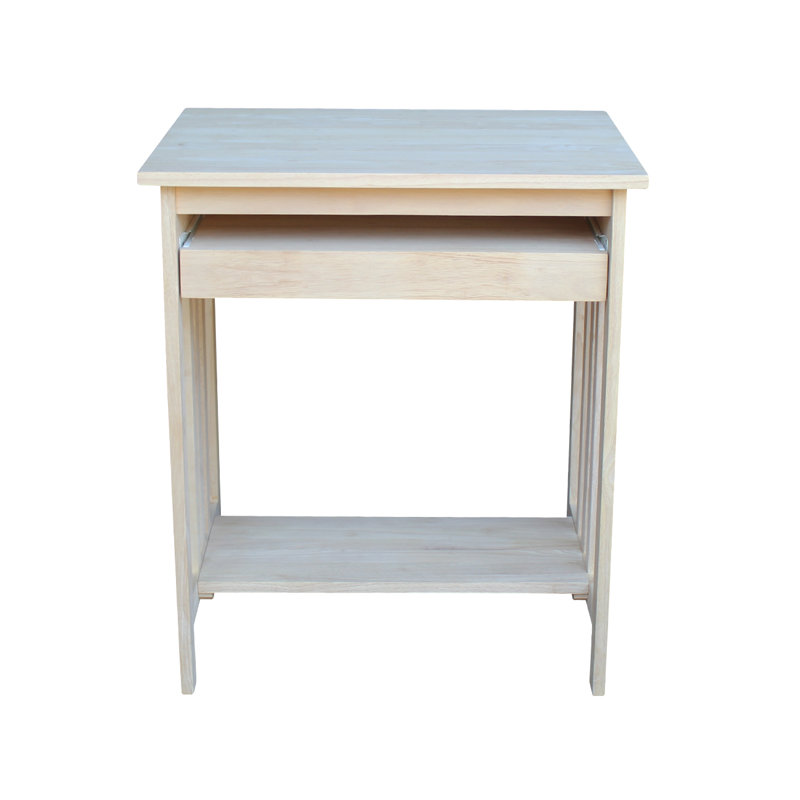 International Concepts Unfinished Wood Mission Computer Desk & Reviews