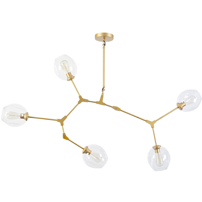 Light Society Thurston 5Light Sputnik Chandelier & Reviews Wayfair