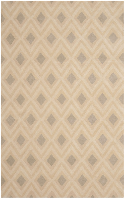 Isaac Mizrahi Beige/Grey Geometric Area Rug & Reviews Wayfair