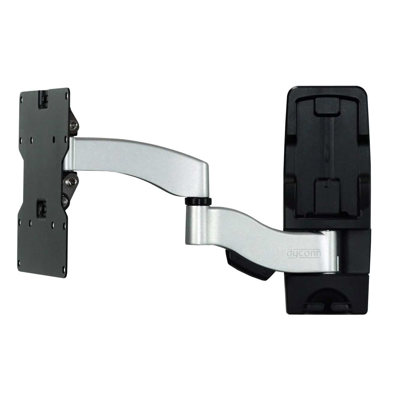 Dyconn Invisible Ultra Slim Articulating Arm/Tilt/Swivel Wall Mount for