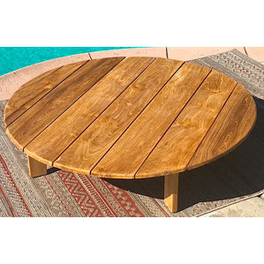 round outdoor teak coffee table | wayfair round outdoor teak coffee table | wayfair