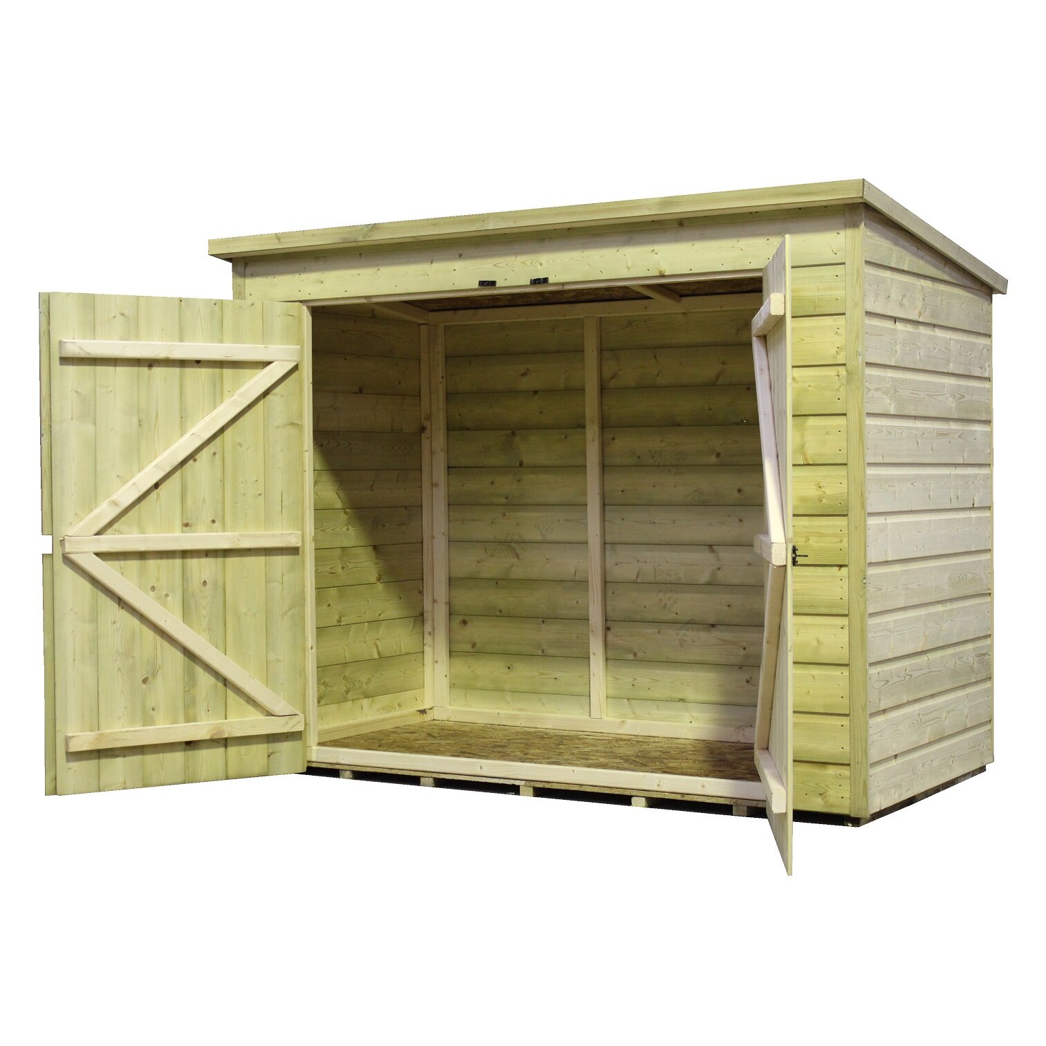 Empire Sheds Ltd 7 x 4 Wooden Bike Shed &amp; Reviews 