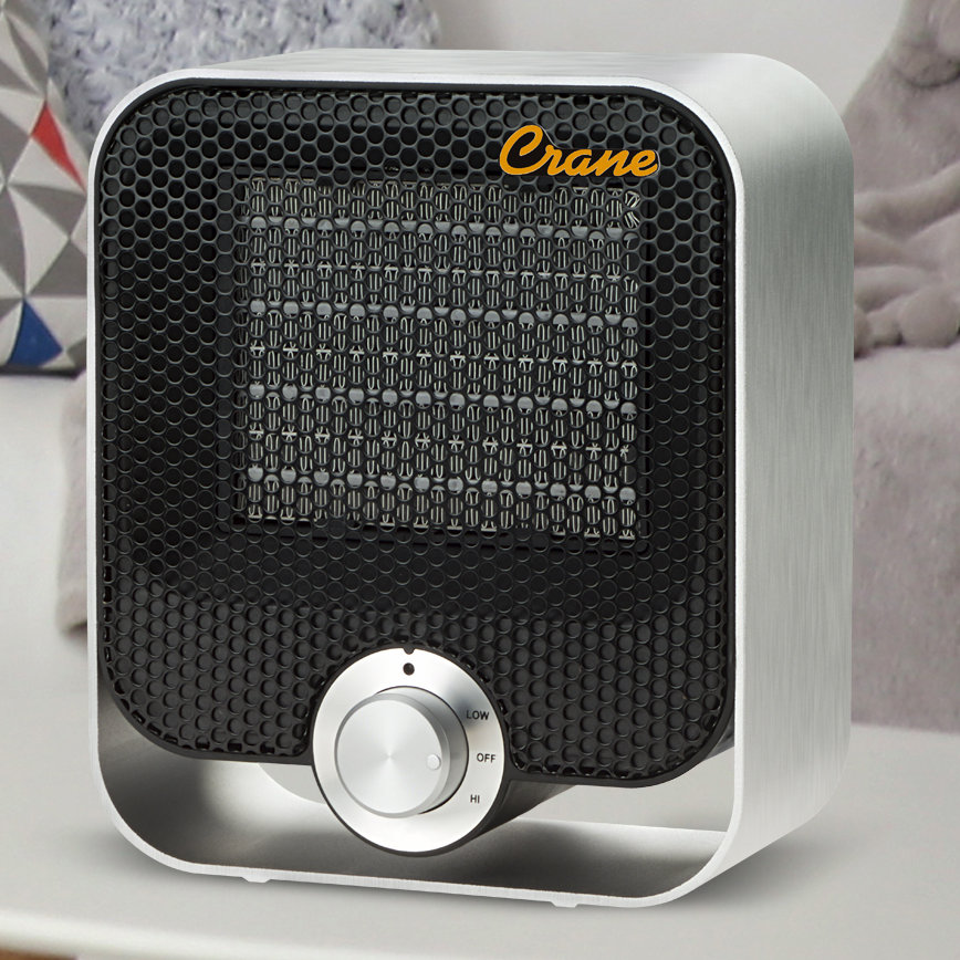 Crane Crane USA 800 Watt Portable Electric Compact Heater & Reviews