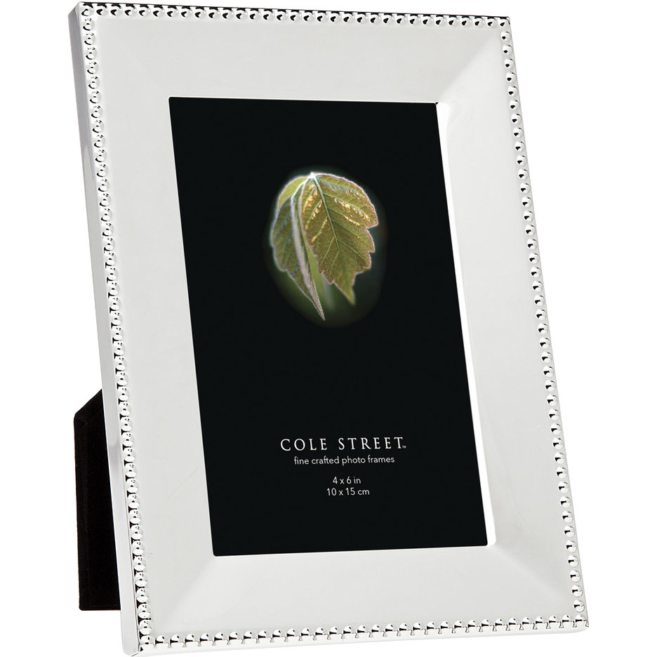 Philip Whitney Beveled Bead Picture Frame & Reviews Wayfair