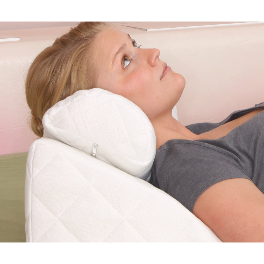 Deluxe Comfort Half Moon Memory Foam Standard Pillow & Reviews Wayfair