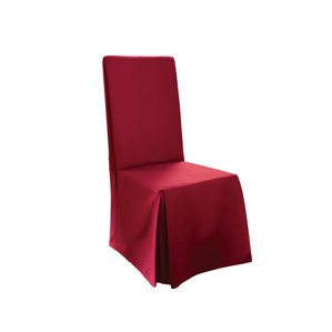 Cotton Duck Long Chair Slipcover by Su..