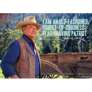 John Wayne (Old Fashioned Patriot) Graphic Art