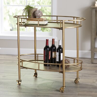 Birch Lane™ Whateley Bar Cart & Reviews | Wayfair