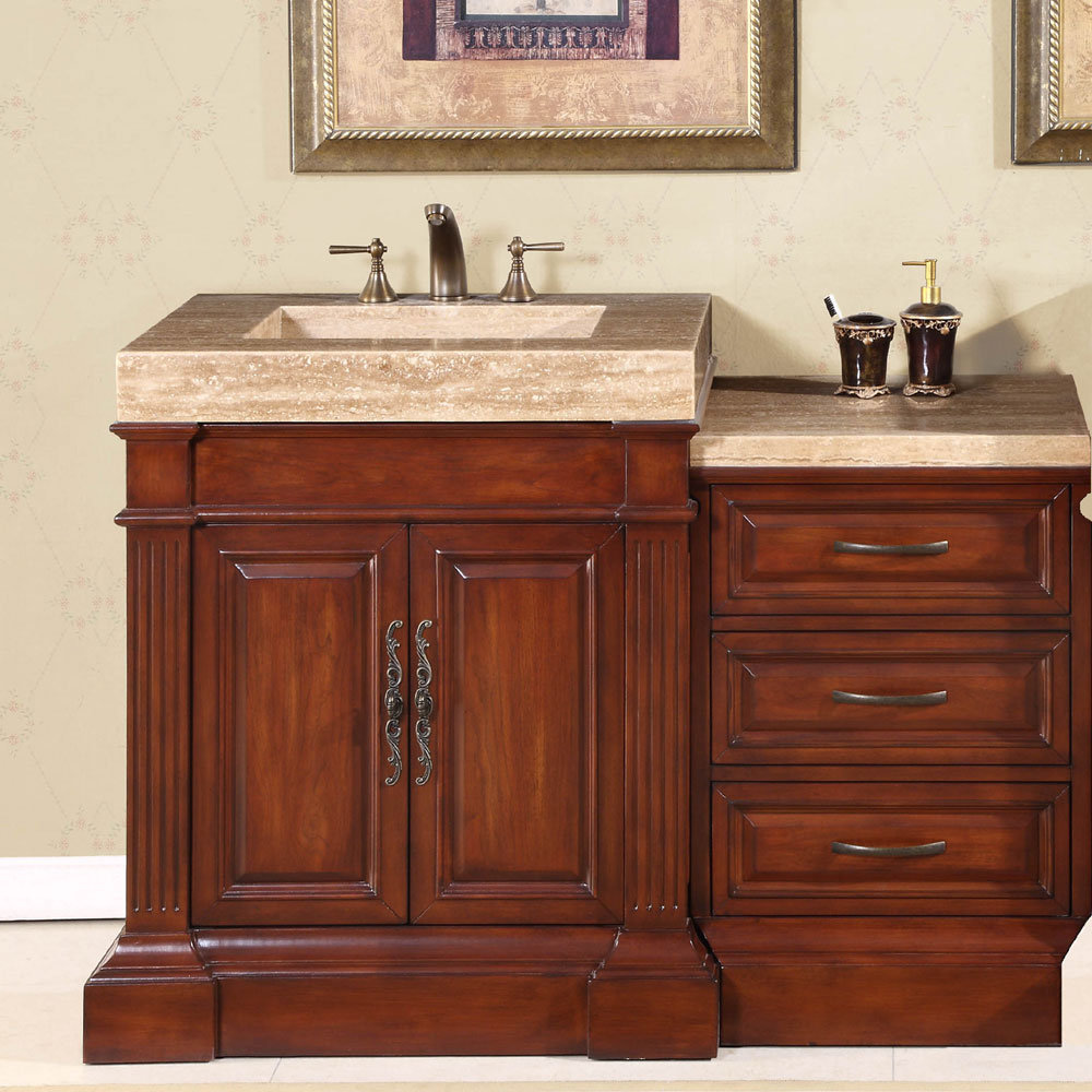 Silkroad Exclusive Stanton 51 Single Bathroom Vanity Set Wayfair