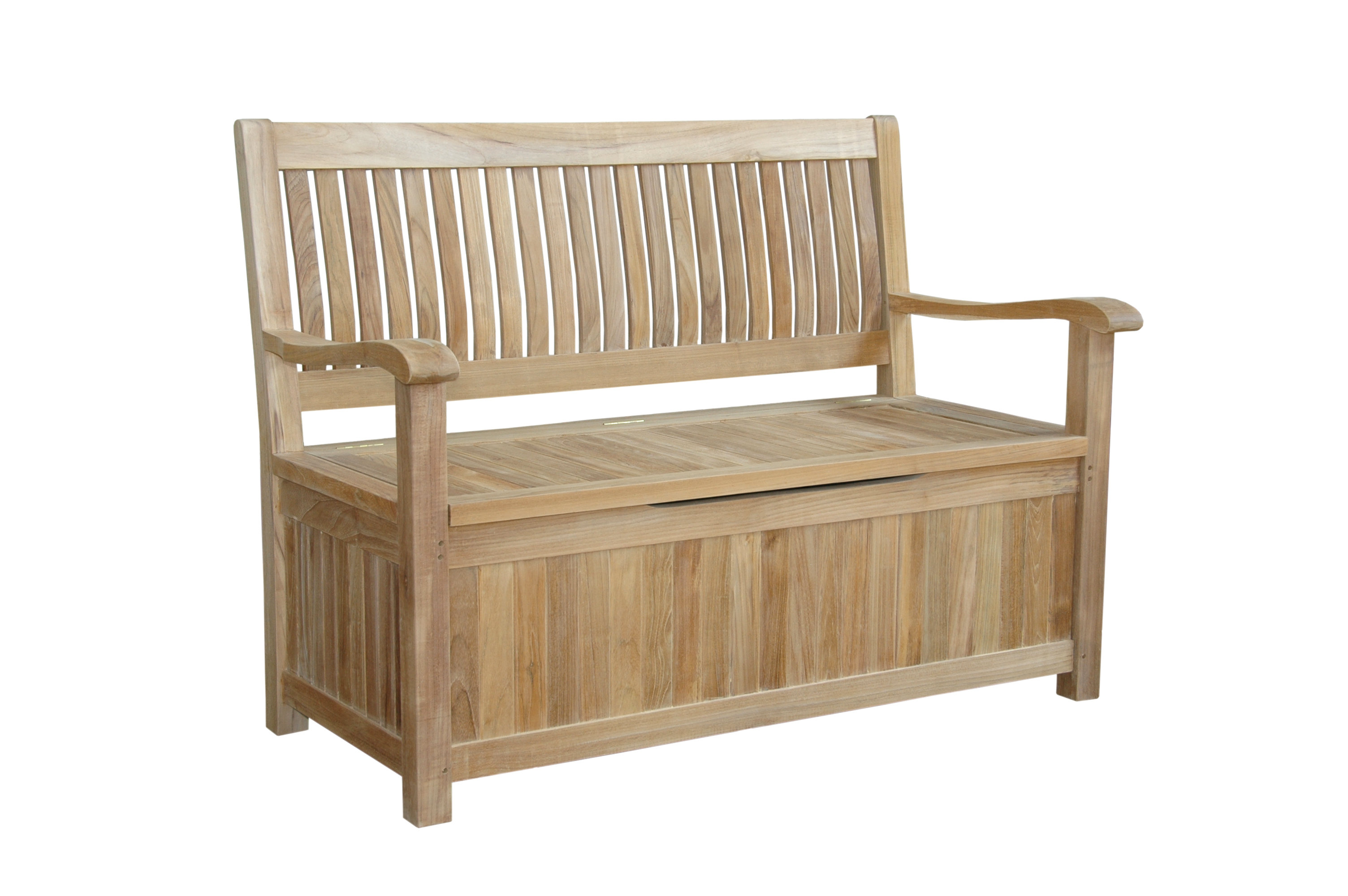 Anderson Teak Del-Amo Teak Storage Bench & Reviews | Wayfair