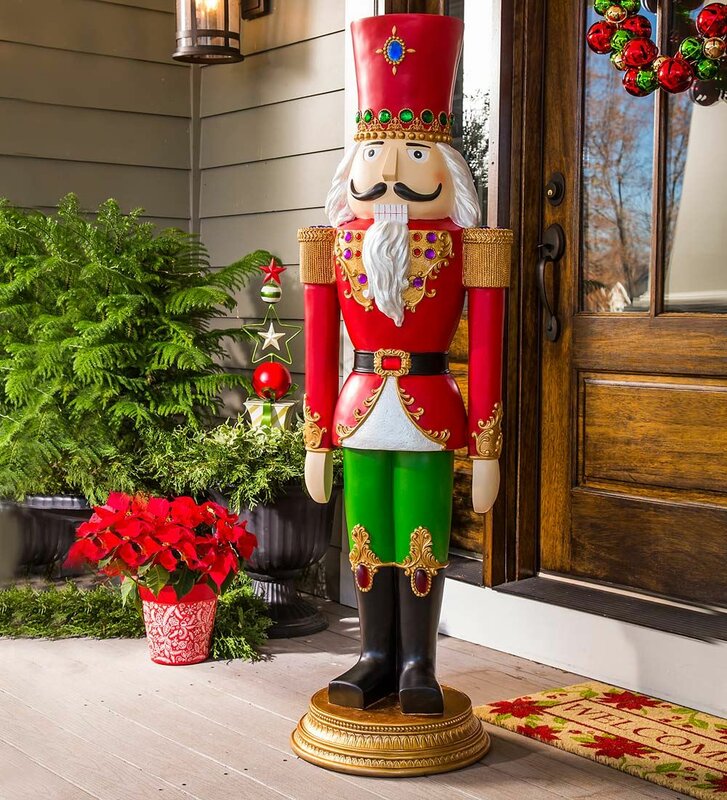 Wind & Weather Giant-Sized Regal Nutcracker & Reviews ...